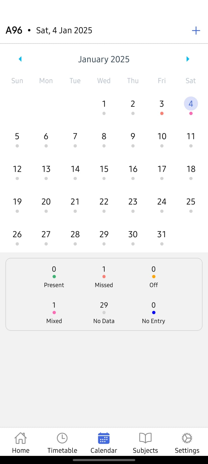 Calendar