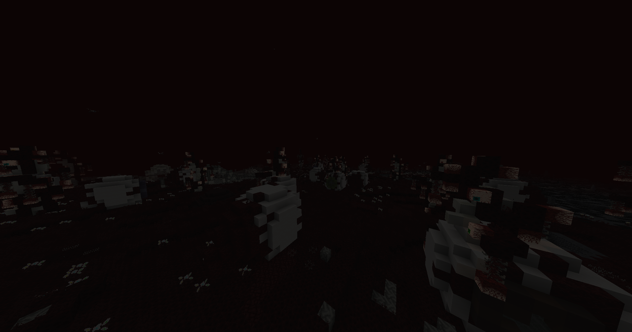 A vast somewhat hilly plain with giant eyes coming out of the ground