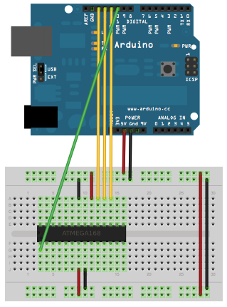 Arduino as ISP