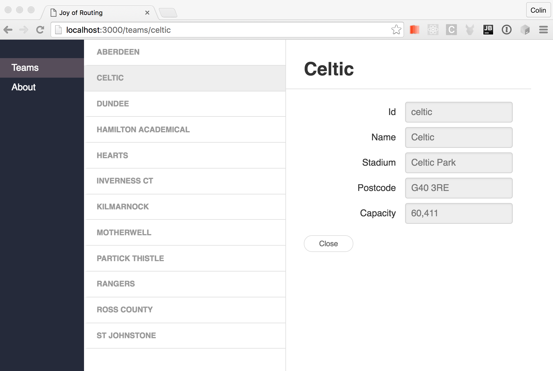 joy of routing screenshot