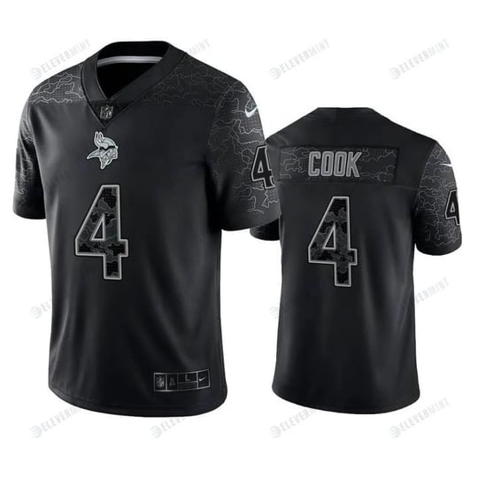 dalvin-cook-4-minnesota-vikings-black-reflective-limited-jersey-menxl-no-1