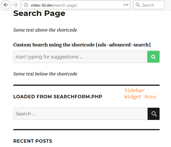 Add Shortcode to load the form