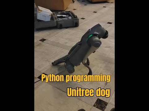 Programming unitree-go2 robodog with python