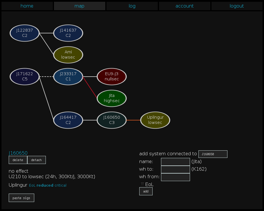 GitHub - raylu/pyhole: EVE wormhole map · GitHub