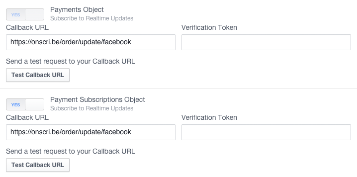 subscription callback