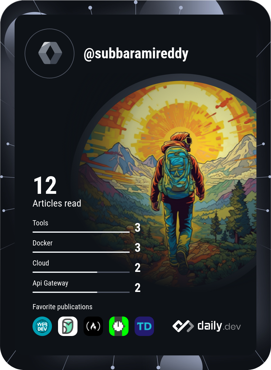 Subbarami Reddy's Dev Card
