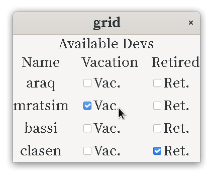 grid