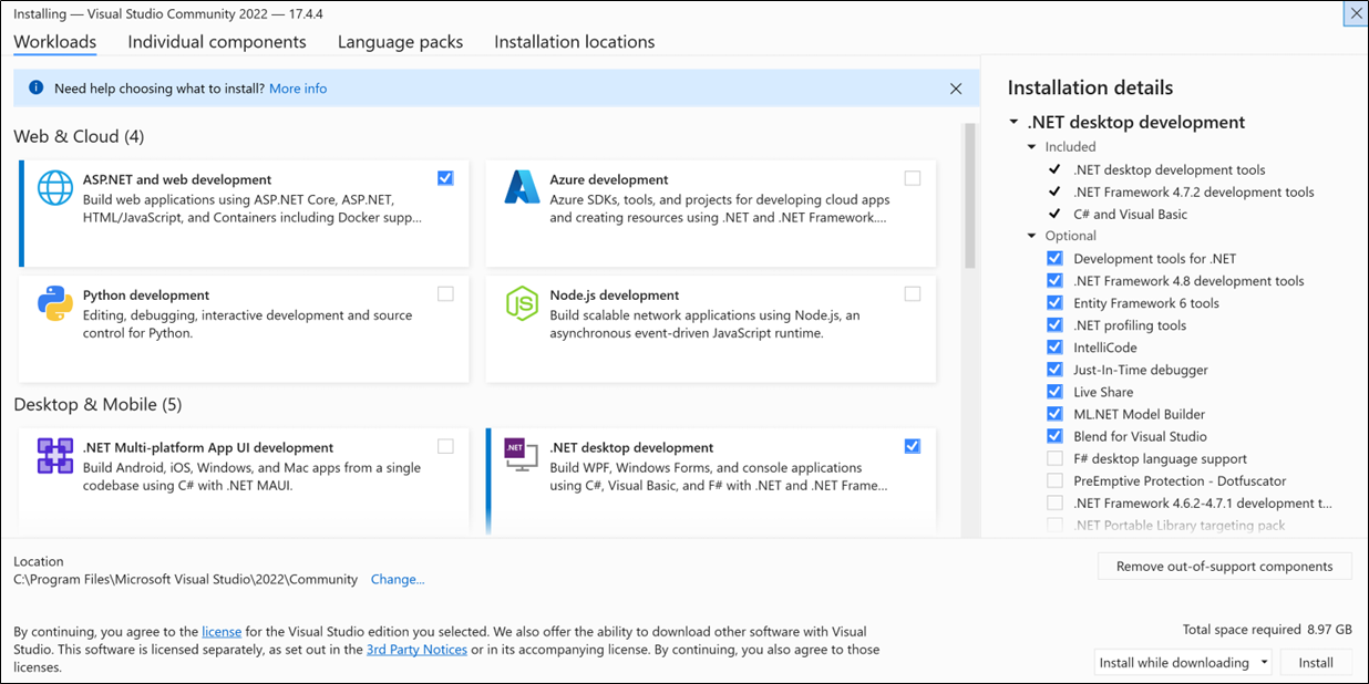 Install Visual Studio | Microsoft Docs