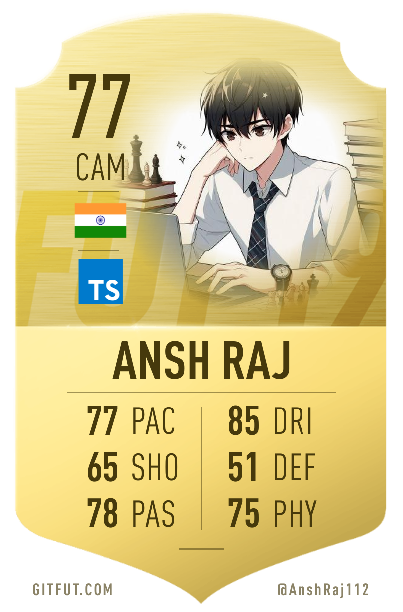 My GitFut card