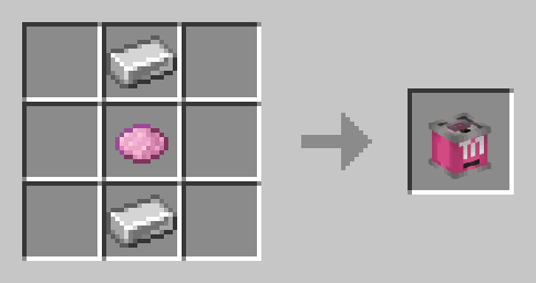 Image displaying crafting recipe of Pink Can