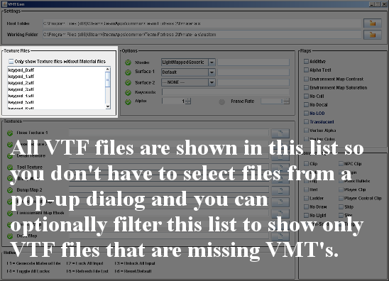 File list