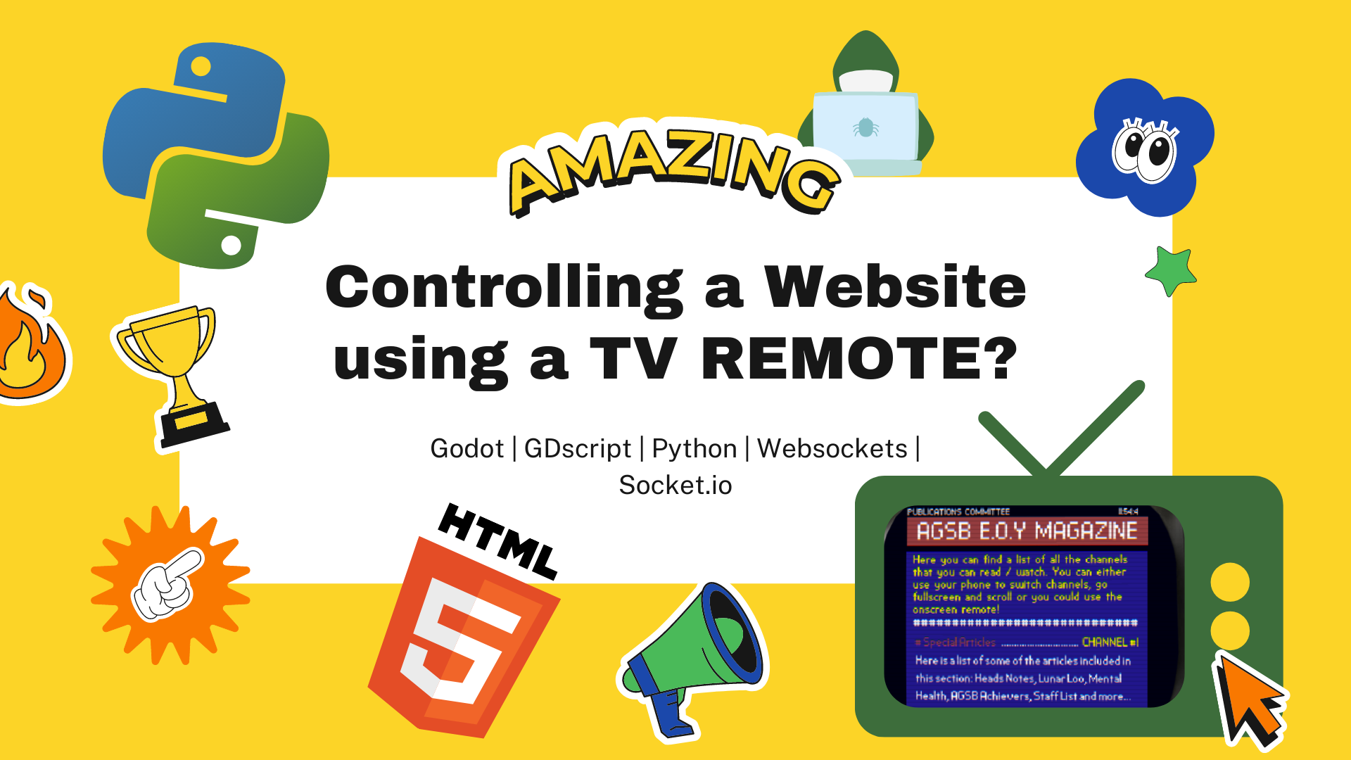 Controlling A Website with a TV Remote!!!