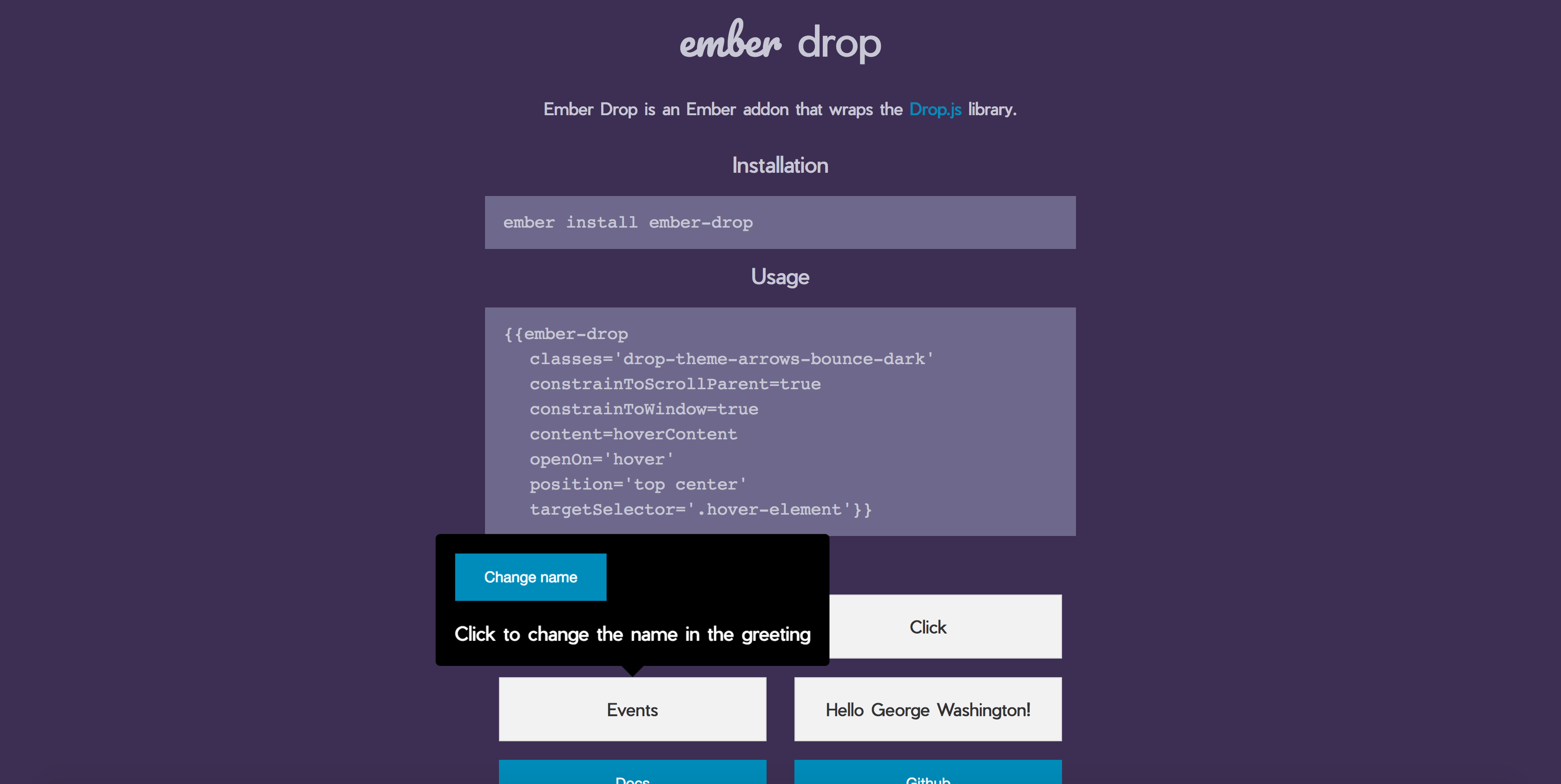 Ember-Drop