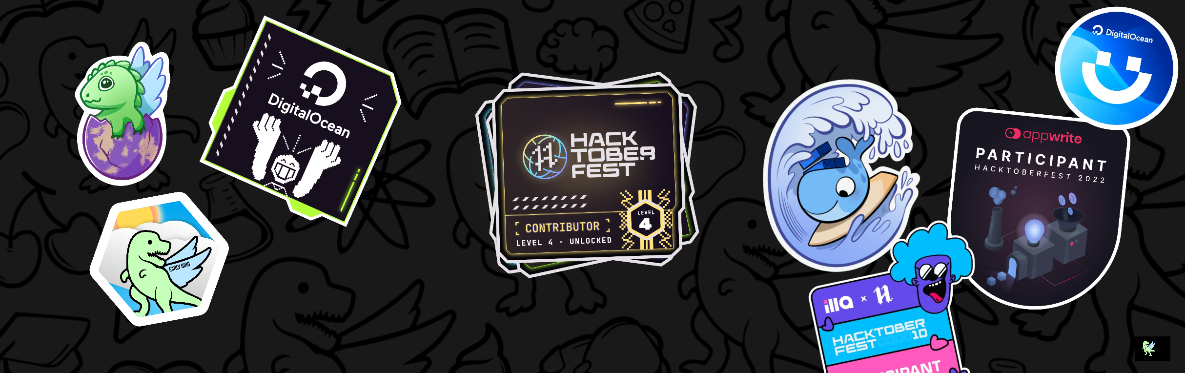 @enxg's Holopin board