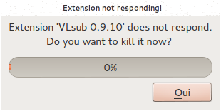 vlsub_not_responding