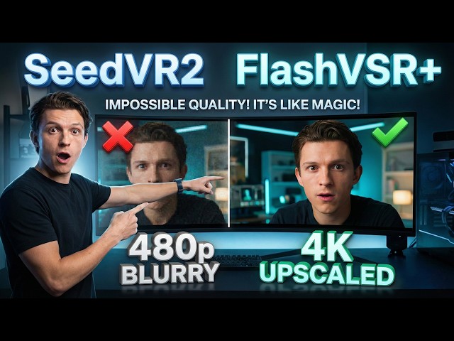 SeedVR2 and FlashVSR+ Studio Level Image and Video Upscaler Pro Released
