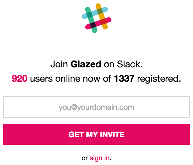 Join us in Slack