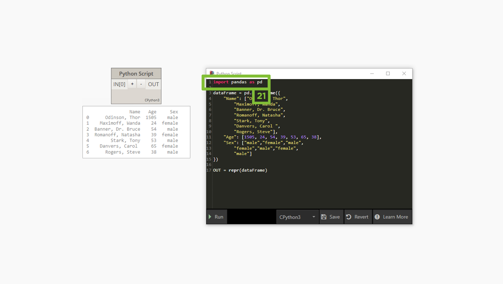 Using an Imported Library