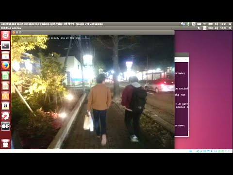 NeuralTalk Night Walk With Voice