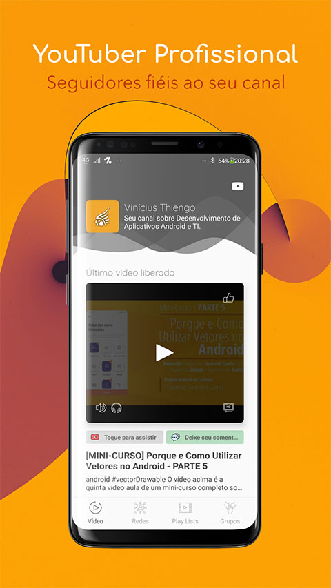 Aplicativo Android Para YouTubers