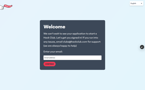 Screenshot of /[application]/[leader]/review