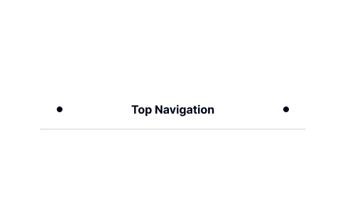 Dynamic Layer Top Navigation