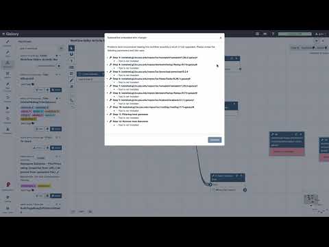 Youtube video of Galaxy 24.2 Workflow Editor Enhancements 