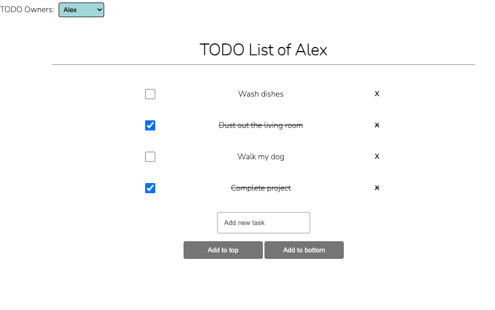 Todo list project image