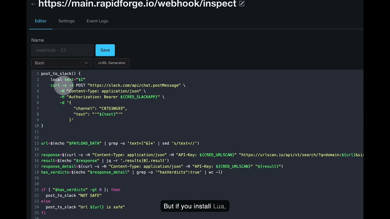 RapidForge Demo