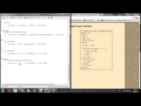 Fordítóprogramok bisonc++ szintaktikus-hiba 7.