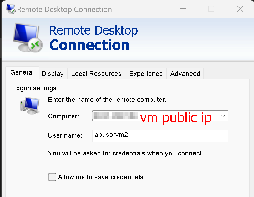 RDP Login