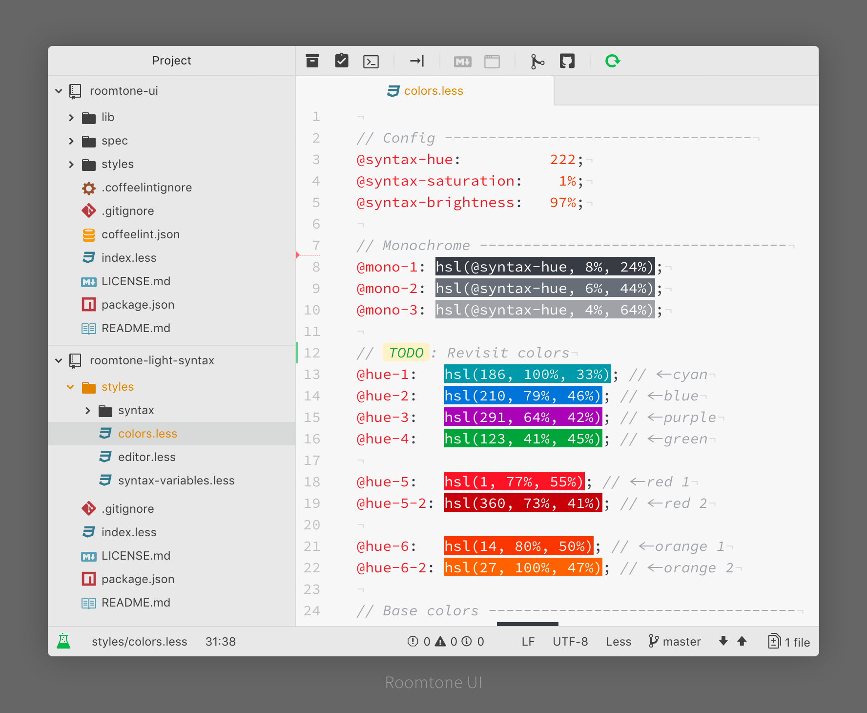 Roomtone UI