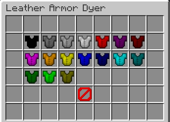 Leather Armor Dyer