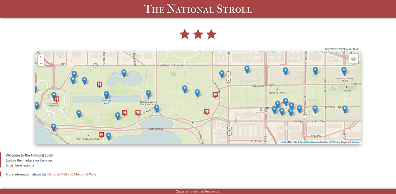 The National Stroll Screenshot