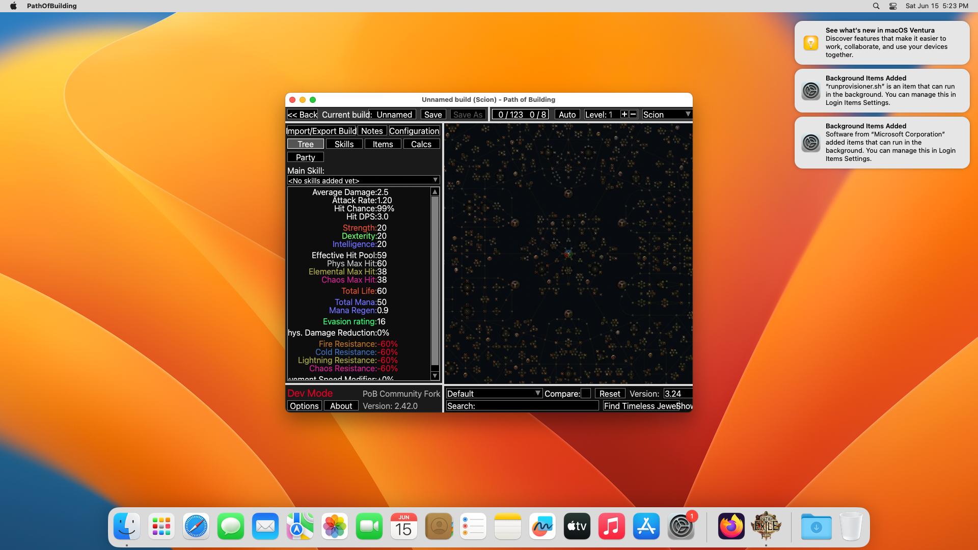 Screenshot MacOS