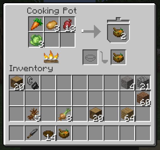 Cooking Pot Interface