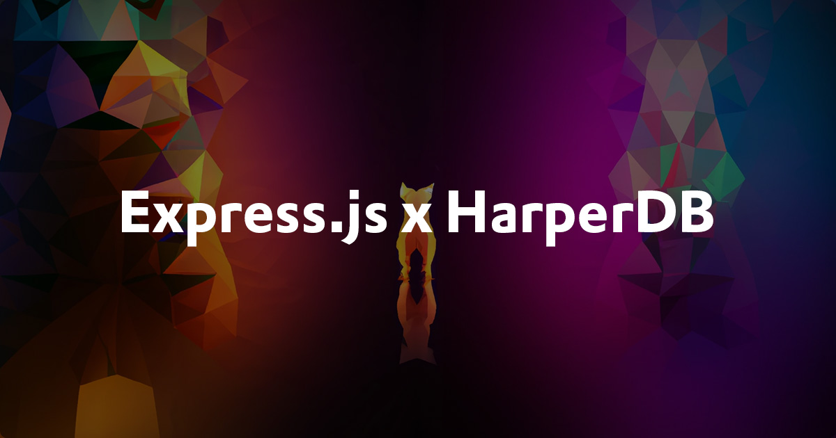 Express.js and HaperDB on Linode