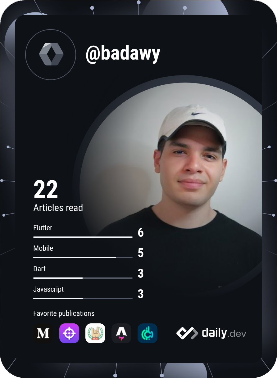 Badawy's Dev Card