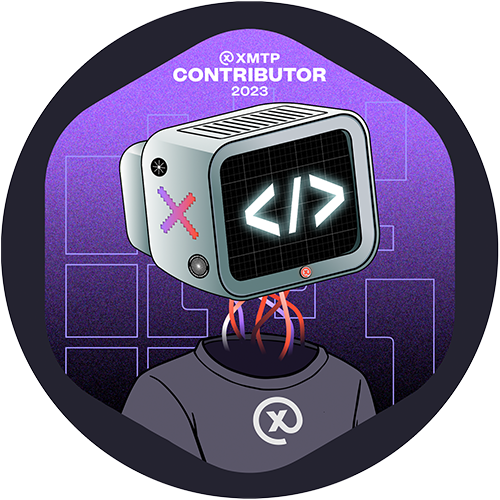 GitPOAP: 2023 XMTP Contributor GitPOAP Badge