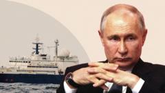 A arma secreta de Putin: a guerra submarina híbrida que a Rússia lançou contra Europa