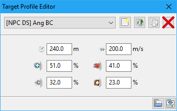 Target Profile Editor