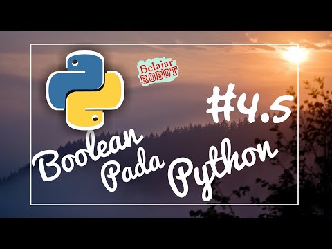 Variabel Boolean pada Python