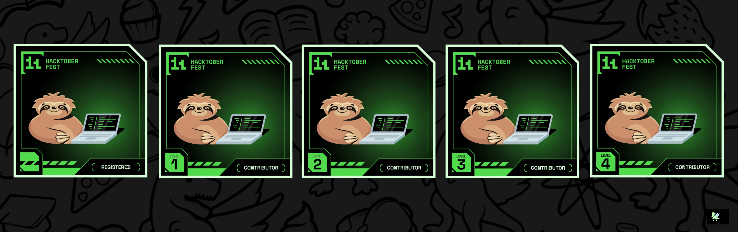 An image of @siddharthasarkar1's Holopin badges, which is a link to view their full Holopin profile