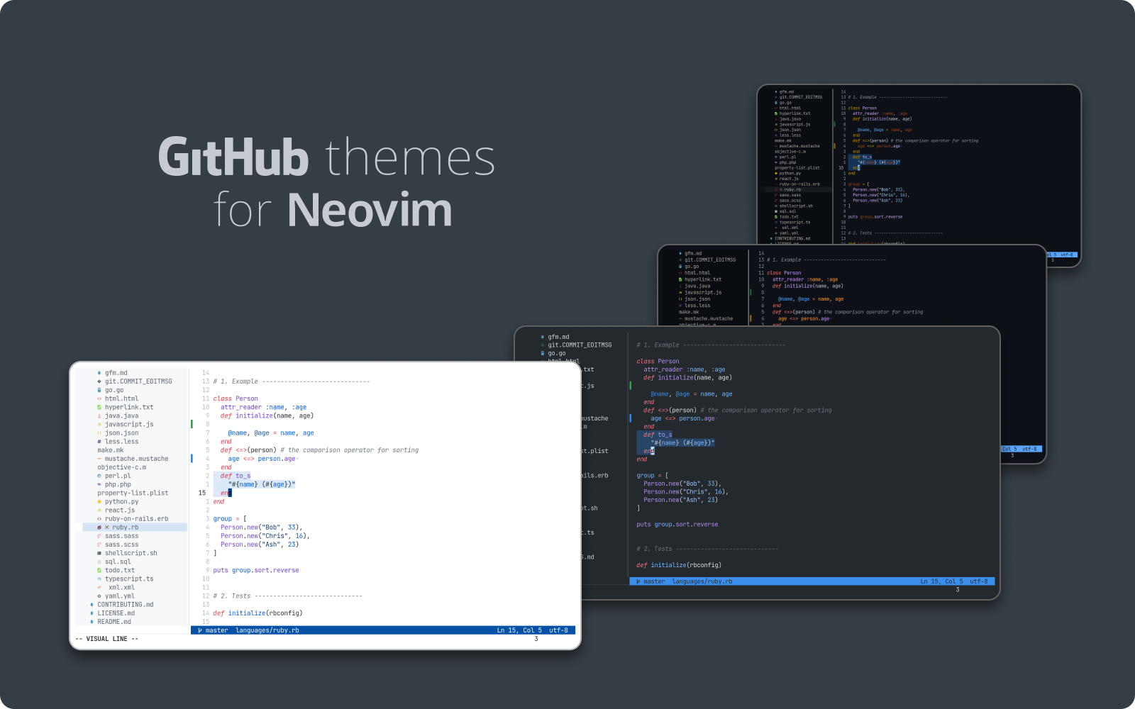 github-nvim-theme