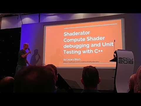 Shaderator on ACCU 2018 Link