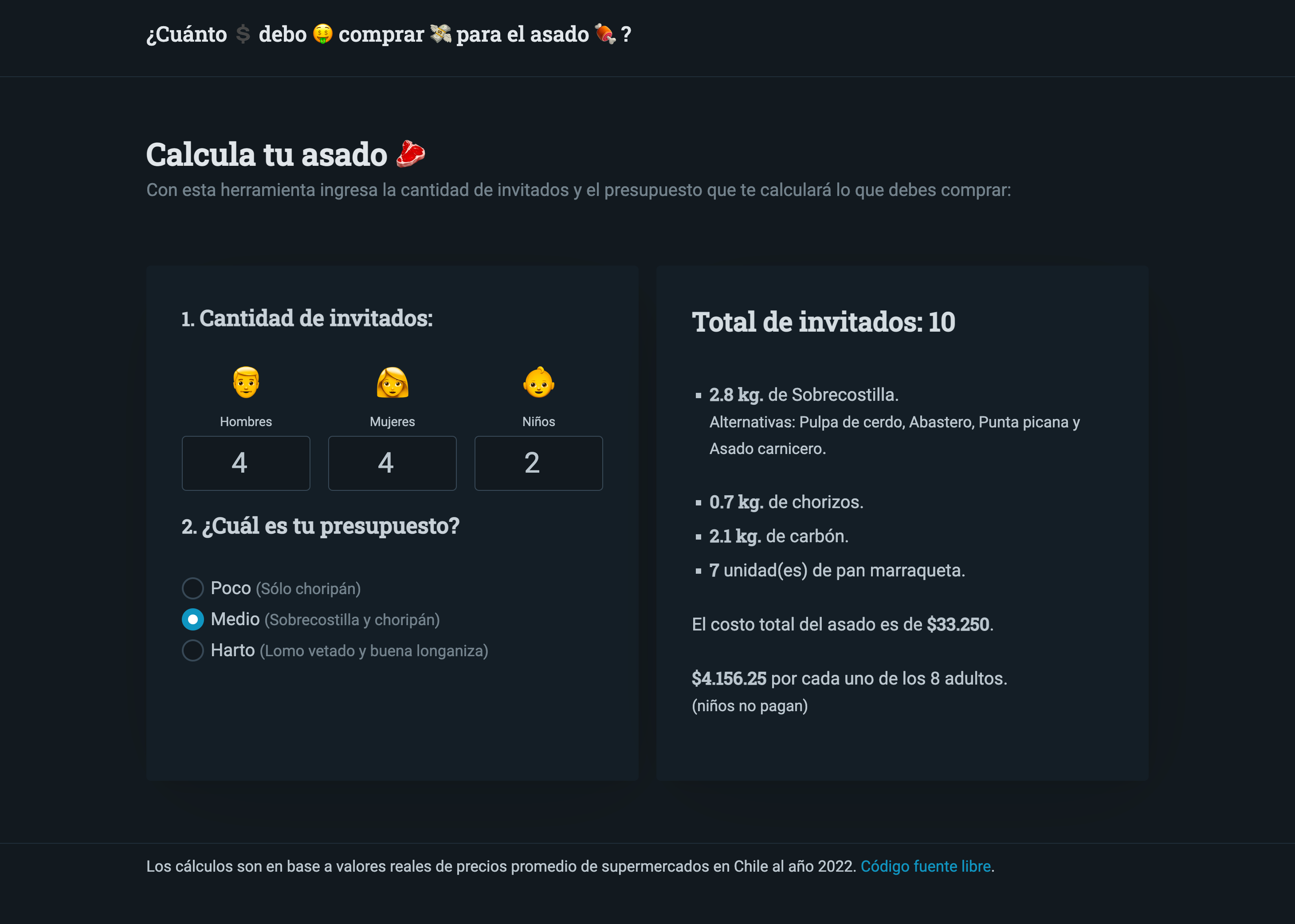 GitHub - juanbrujo/calculatuasado: Simple webapp para conocer qué y ...