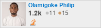 profile for Olamigoke Philip on Stack Exchange, a network of free, community-driven Q&A sites