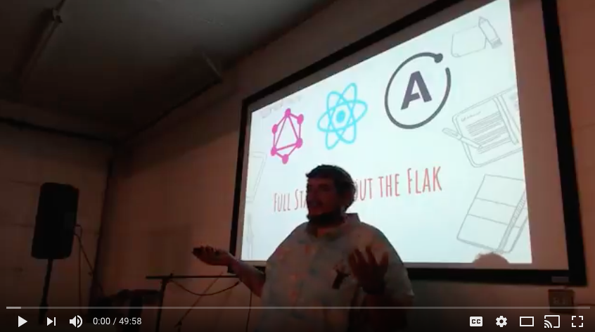 GraphQL, React, and Apollo: Full Stack without the Flak Video