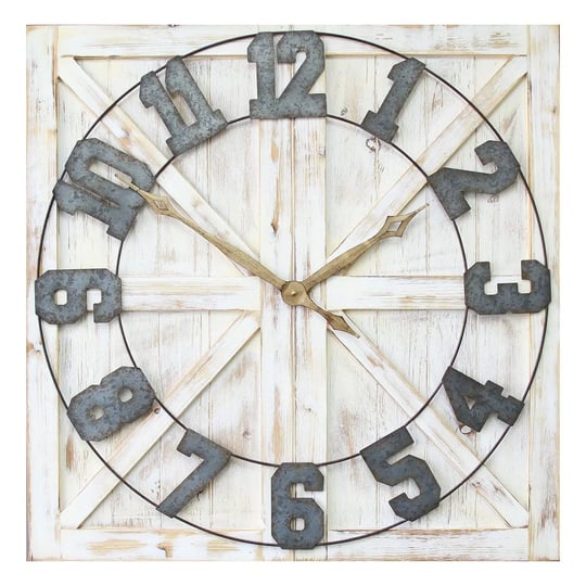 stratton-home-decor-farmhouse-wall-clock-rustic-1