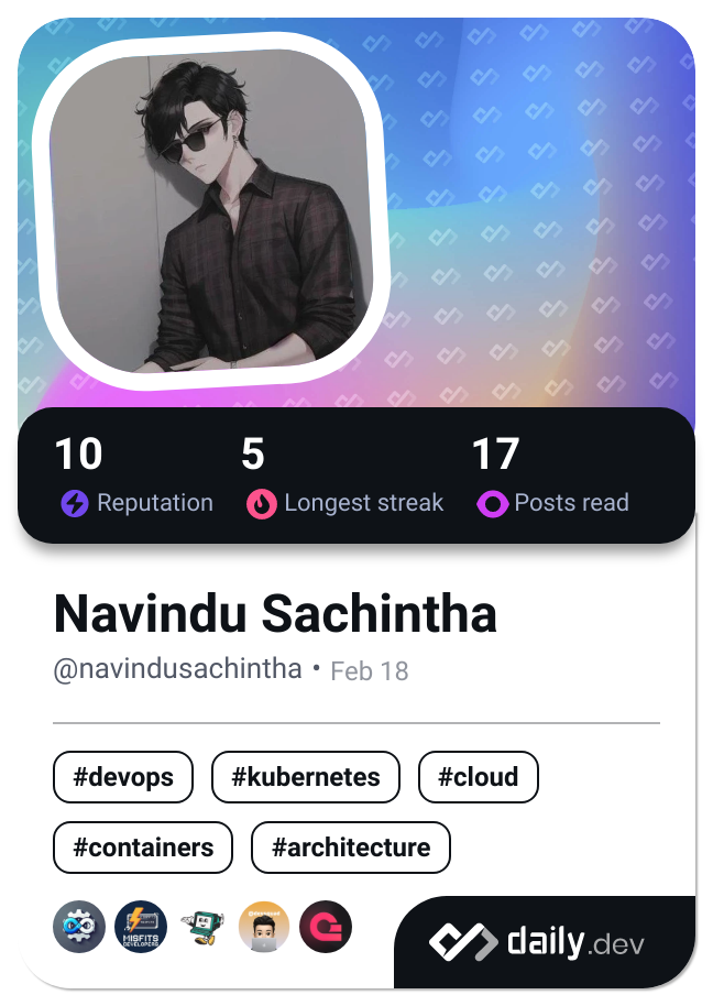 Navindu Sachintha's Dev Card